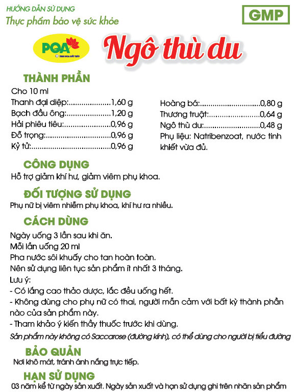 hướng dẫn sử dụng pqa ngô thù du